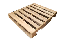 Heavy-duty wooden pallets